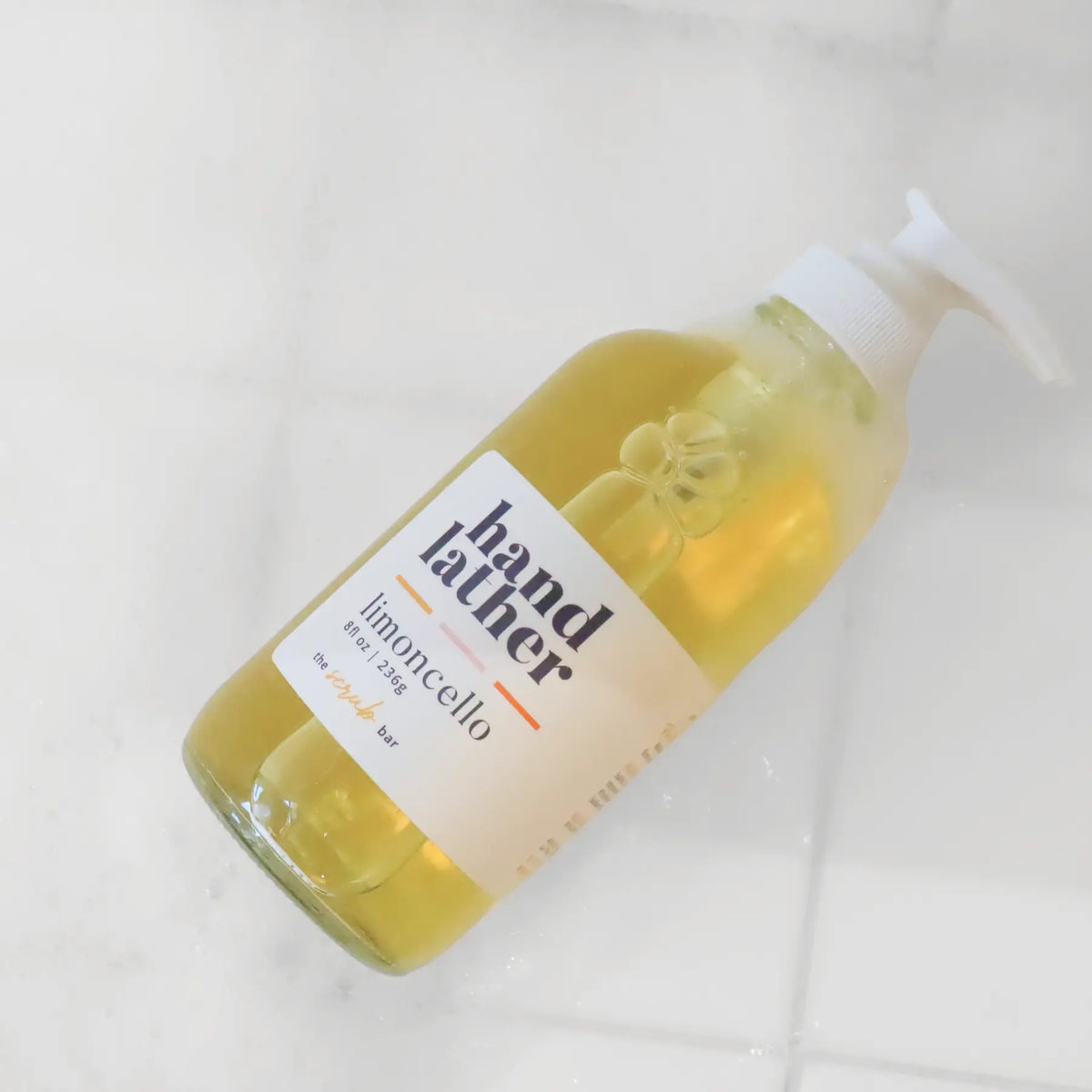 Moisturizing Hand Soaps in Reusable Glass Bottles 8oz. The Scrub Bar