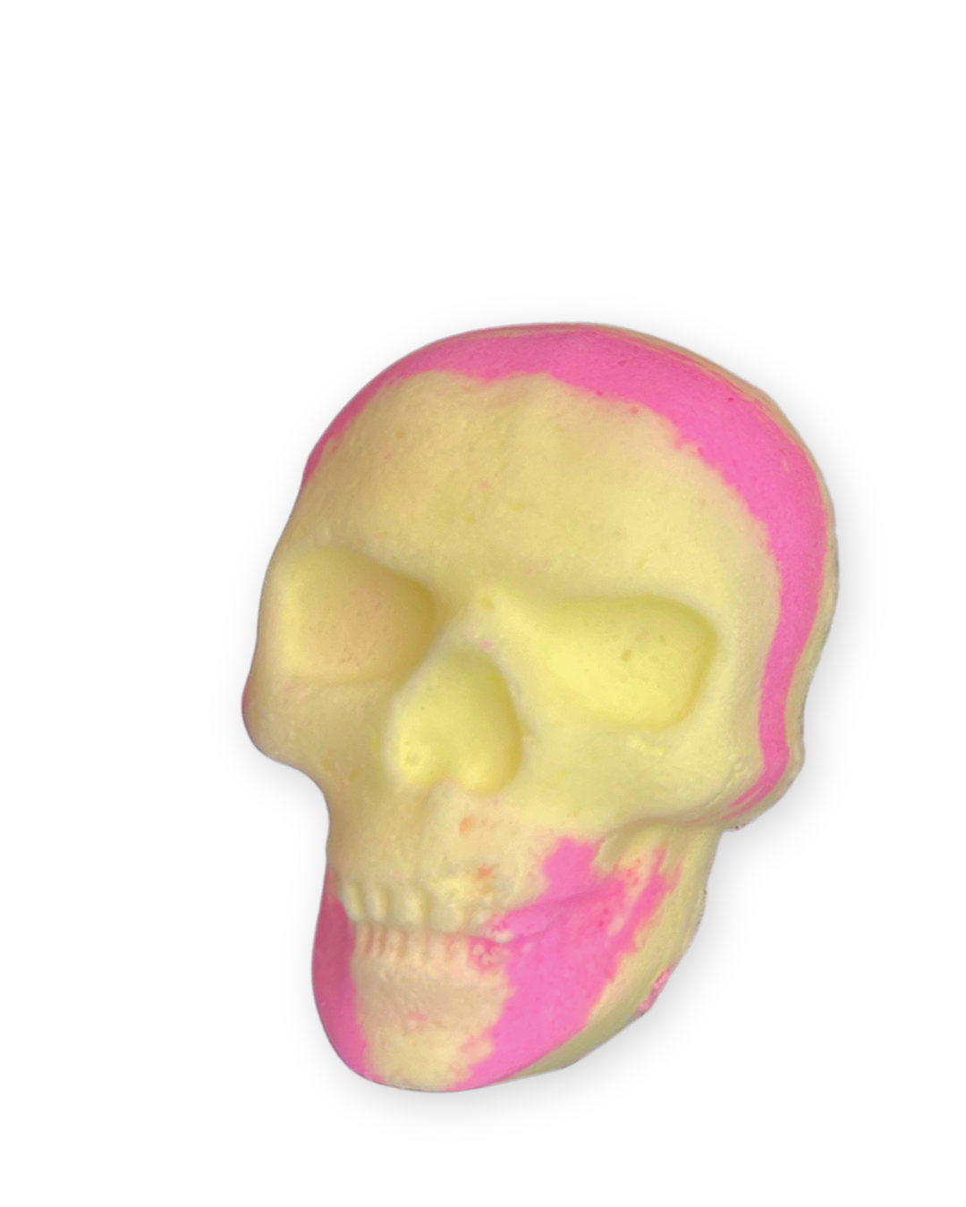 Skull Bath Bomb | Colorful Cotton Candy Halloween Soak