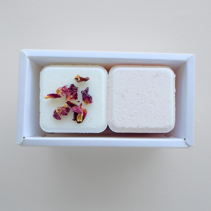 Bubbly Rosé Bath Bomb set | Champagne and Rose Petals
