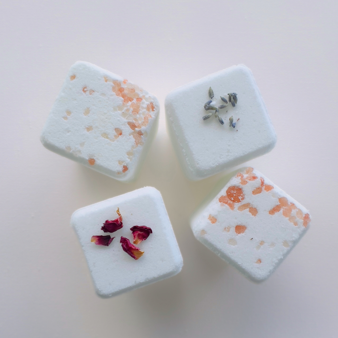 Botanical Water- Bath Bomb Set | 4pack Bathtub Bombs
