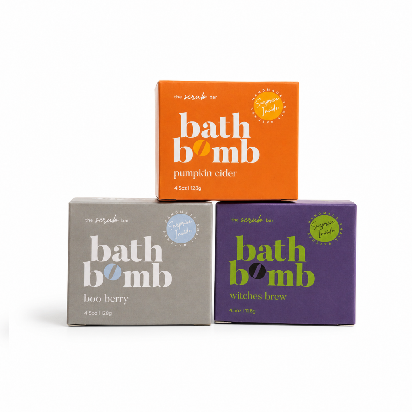 Pumpkin Cider Kids Bath Bomb – Pumpkin Surprise Inside