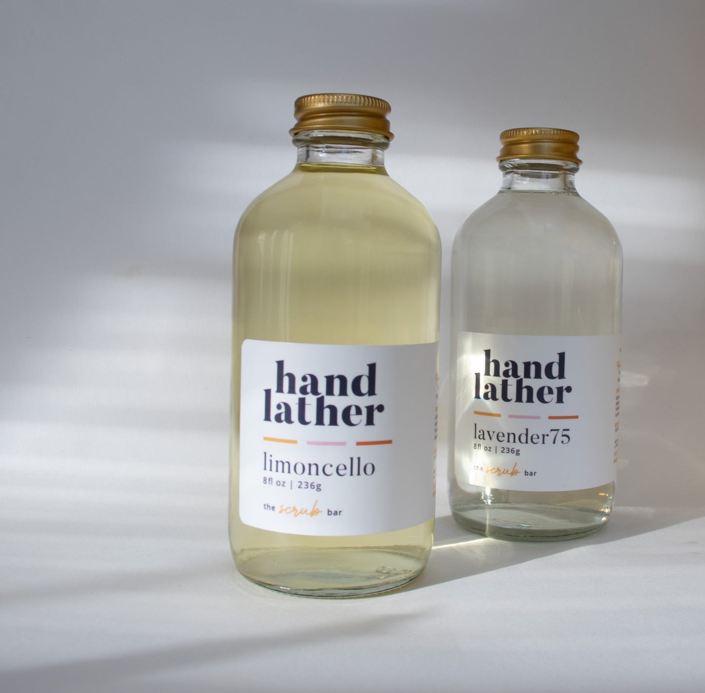 Lather Liquid Hand Soap | Glass Soap Dispenser with Pump