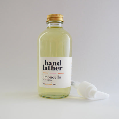 Lather Liquid Hand Soap | Glass Soap Dispenser with Pump