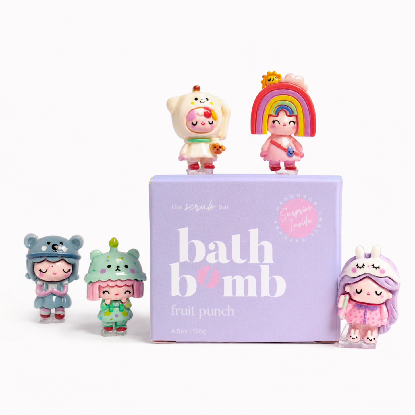 Fruit Punch Kids Bath Bomb – Surprise Toy Inside