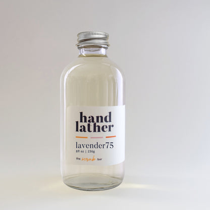 Lather Liquid Hand Soap | Glass Soap Dispenser with Pump