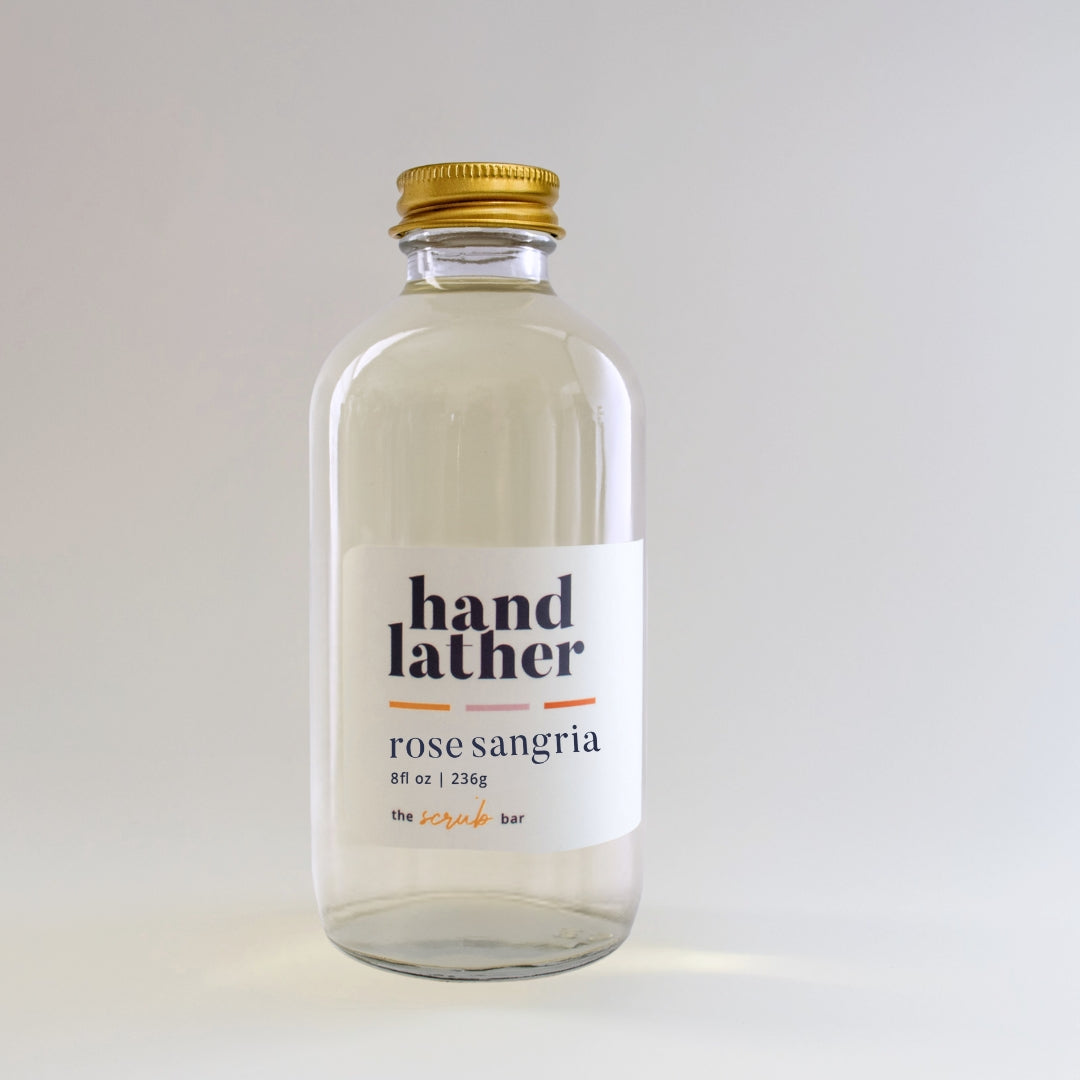 Lather Liquid Hand Soap | Glass Soap Dispenser with Pump