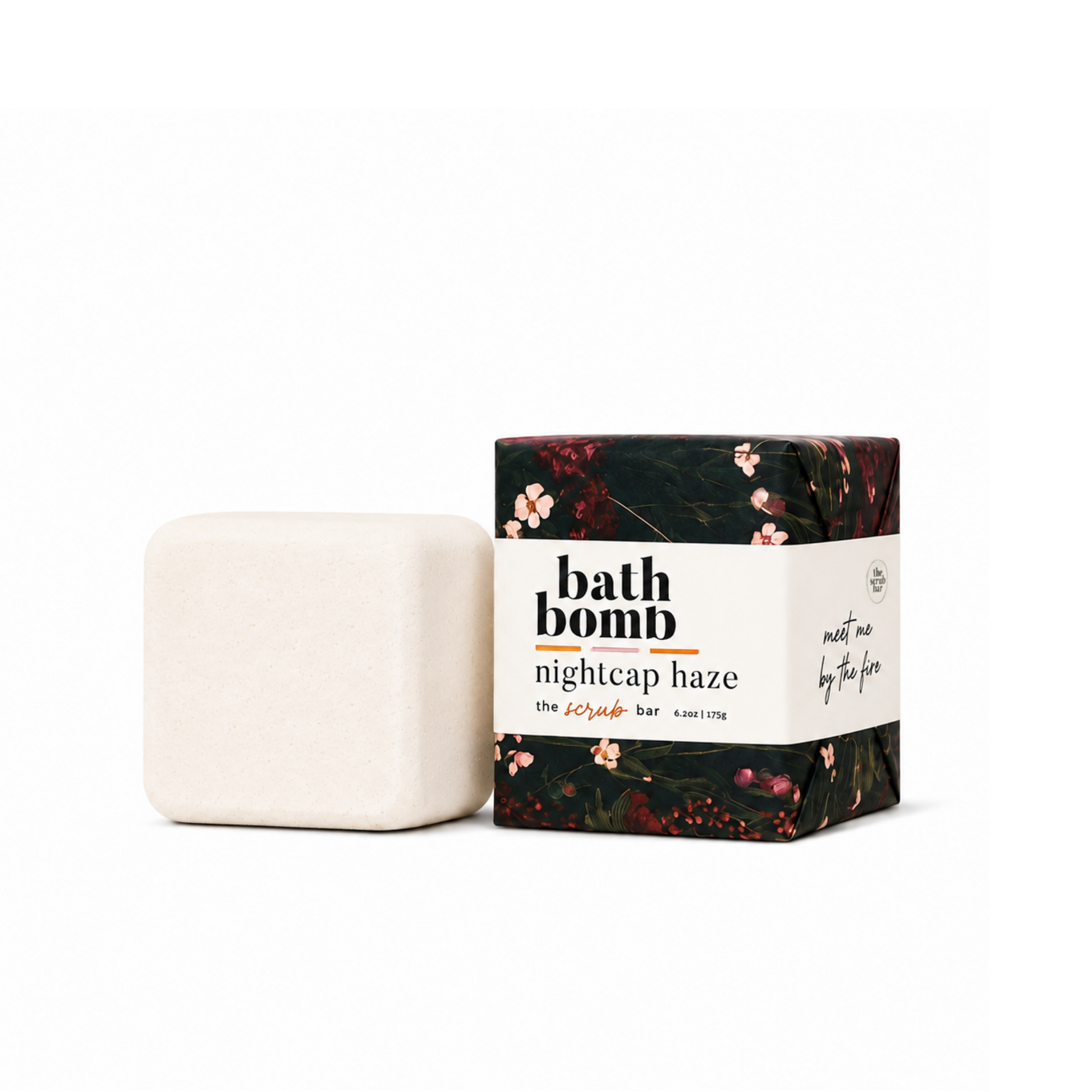 Nightcap Haze bath bomb from The Scrub Bar fall collection