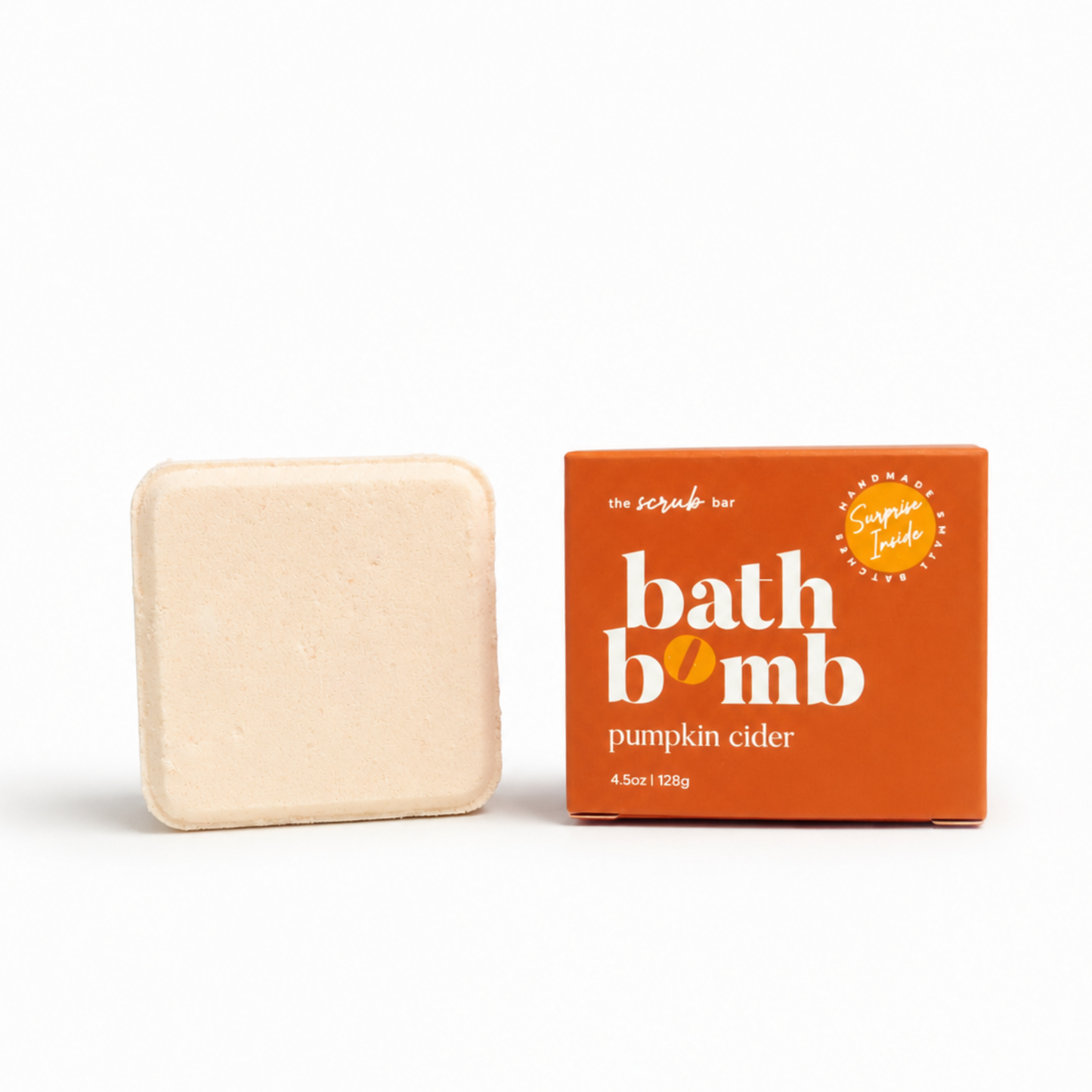 Pumpkin Cider Kids Bath Bomb – Pumpkin Surprise Inside