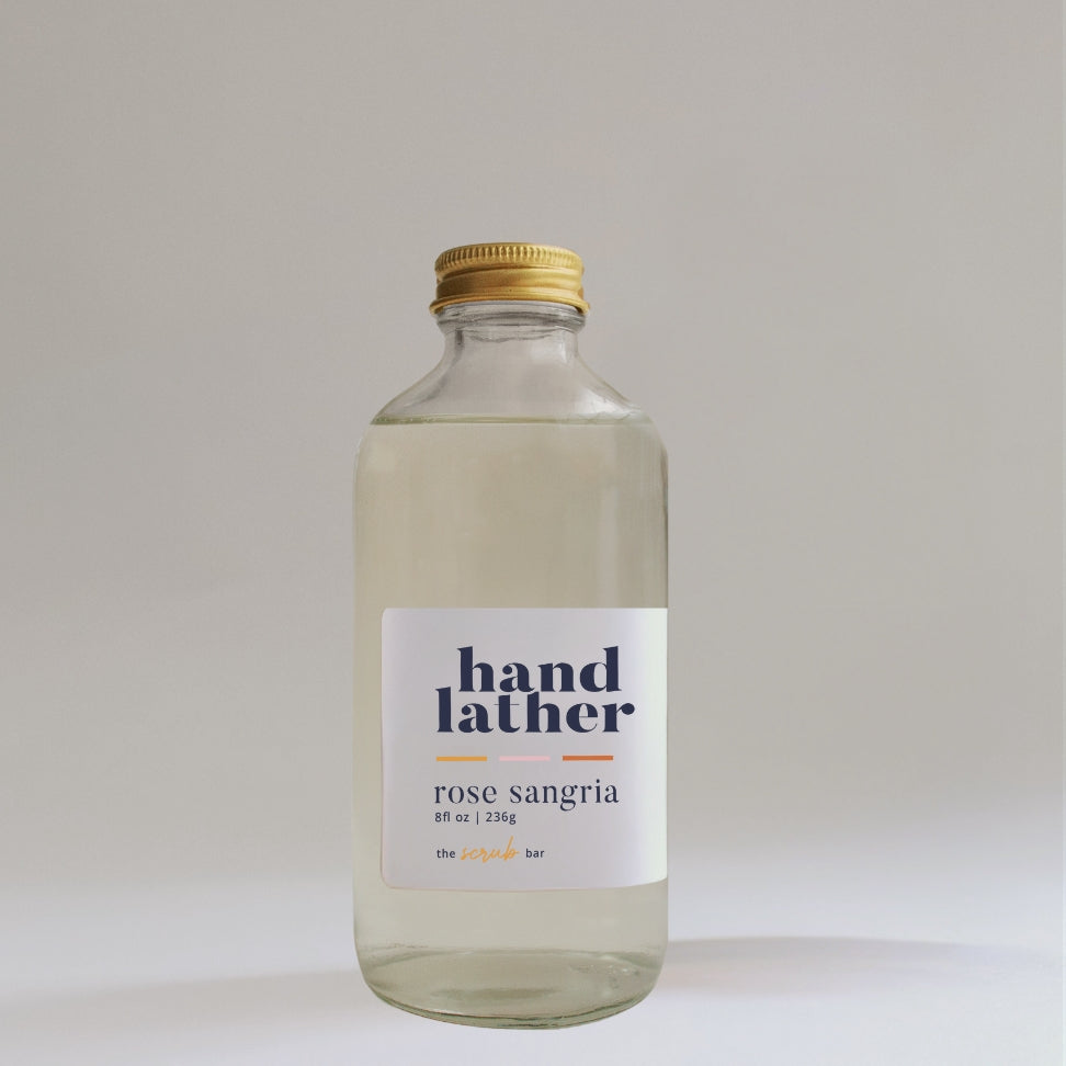 Lather Liquid Hand Soap | Glass Soap Dispenser with Pump
