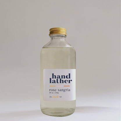 Lather Liquid Hand Soap | Glass Soap Dispenser with Pump