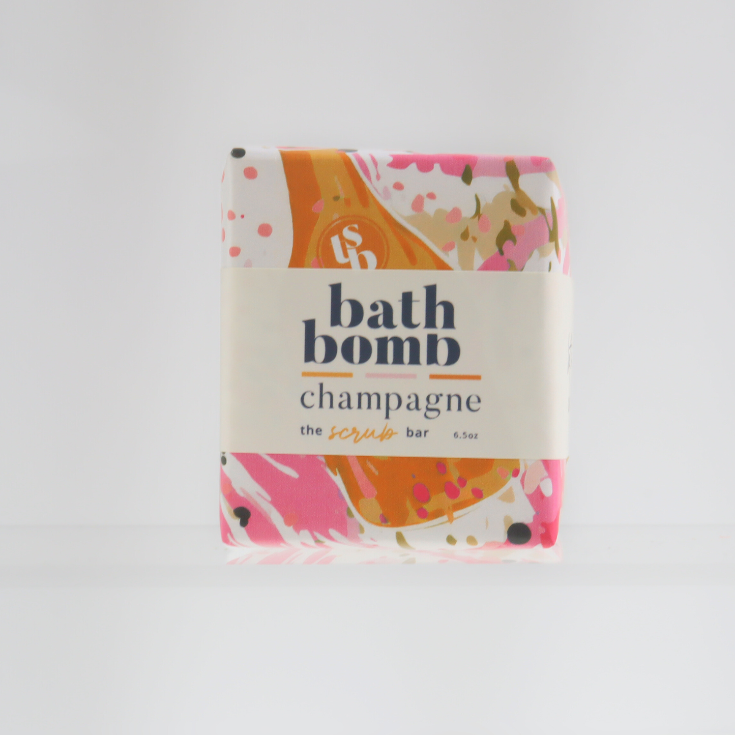 Let’s Celebrate | Large 6.5oz-  Pink Champagne Glitter Bomb