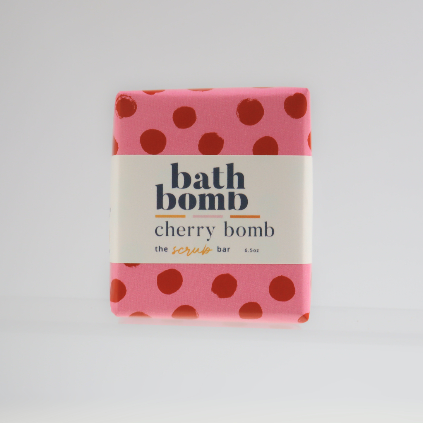 Pour Decisions |  Large 6.5oz-  A Pink, Cherry- Fizzy Bath