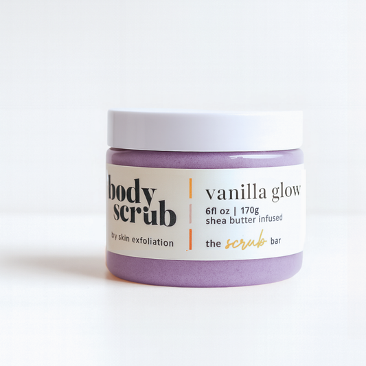 Vanilla Glow Creamy Exfoliating Body Scrub
