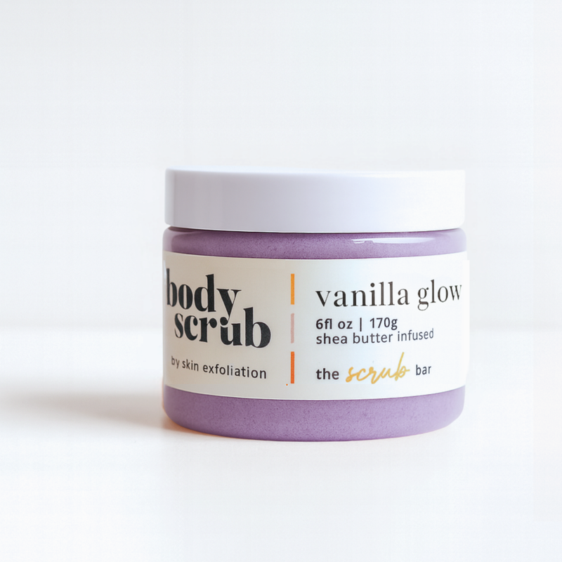 Vanilla Glow Creamy Exfoliating Body Scrub