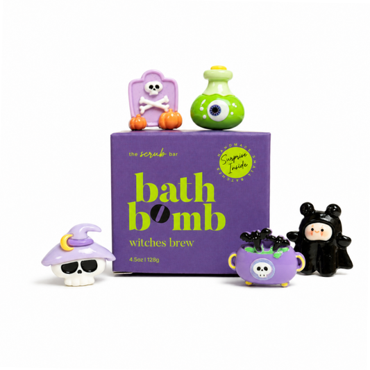 Witches Brew Kids Bath Bomb – Halloween Surprise Inside